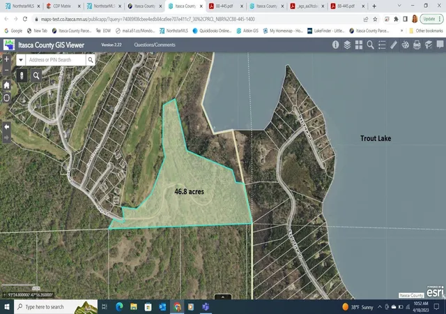 Photo 1 of Land for sale at Tbd Bay Rd, Coleraine, MN 55722 | MLS# 7032658 | Listing updated on 2026-09-02