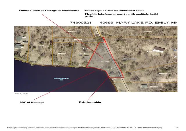 3rd image of 40699 Mary Lake Rd, Emily, MN 56447 | MLS# 7035712