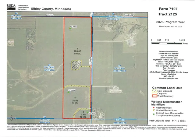 3rd image of Xxx 371St Ave, Henderson, MN 56044 | MLS# 7036793