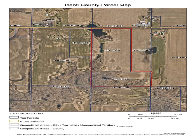 3rd image of 2270 397Th Ave, Stanchfield, MN 55080 | MLS# 7043277