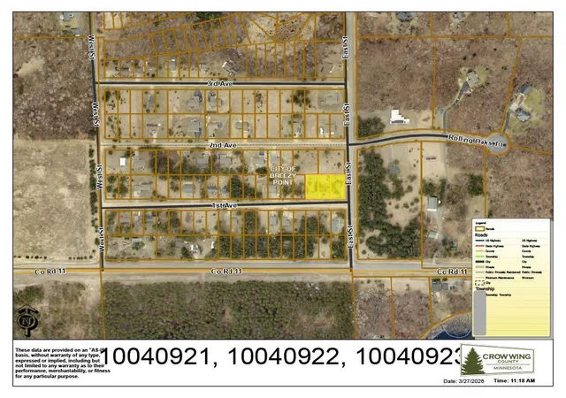 4th image of Tbd East St, Pequot Lakes, MN 56472 | MLS# 7044229