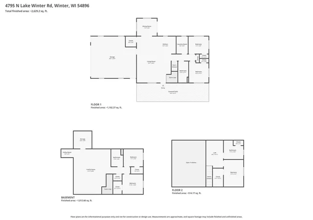 Homes for sale in Winter, WI | 4795n Lake Winter Rd, Winter, WI 54896 | MLS# 7050275