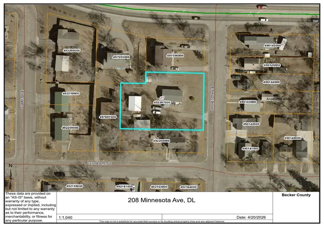 Homes for sale in Detroit Lakes, MN | 208 Minnesota Ave, Detroit Lakes, MN 56501 | MLS# 7059720