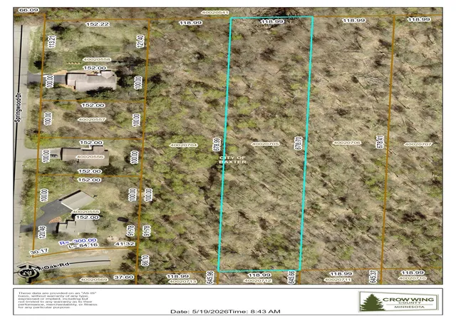Homes for sale in Baxter, MN | Lot 9 Black Oak Rd, Baxter, MN 56425 | MLS# 7072993