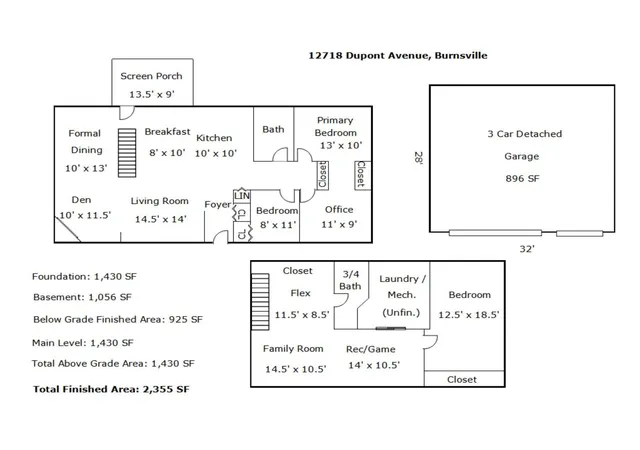 Photo 39 of Single family home for sale at 12718 Dupont Ave S, Burnsville, MN 55337 | MLS# 7074118 | Listing updated on 2026-08-27