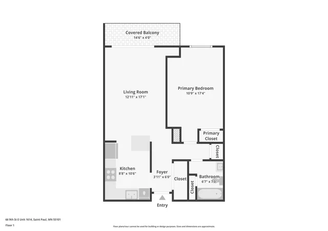 Homes for sale in Saint Paul, MN | 66 9th St E #1614, Saint Paul, MN 55101 | MLS# 7079292