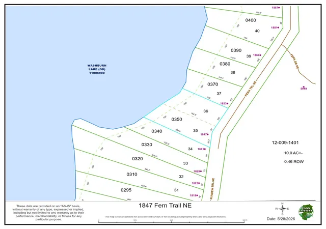 35th image of 1847 Fern Trl Ne, Remer, MN 56672 | MLS# 7085147