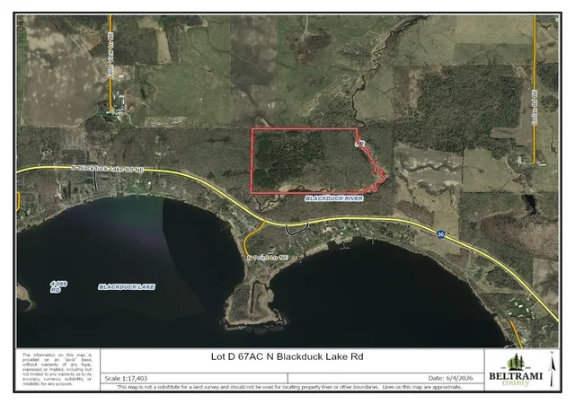 2nd image of Lot D 67ac N Blackduck Lake Rd, Hines, MN 56647 | MLS# 7087255