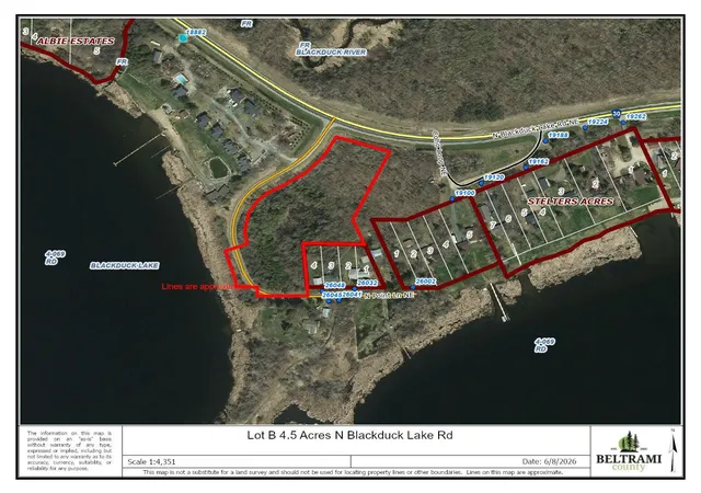Photo 3 of Land for sale at Lot N B 45ac Blackduck Lake Rd Ne, Hines, MN 56647 | MLS# 7087304 | Listing updated on 2026-06-08