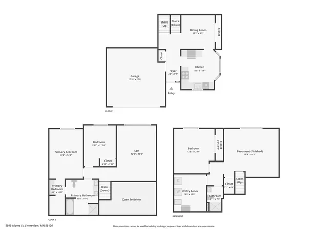 Homes for sale in Shoreview, MN | 5595 Albert St, Shoreview, MN 55126 | MLS# 7093762