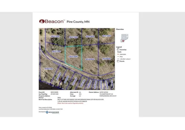 Photo 4 of Land for sale at Lot 5 Wilderness Retreat, Pine City, MN 55063 | MLS# 7096585 | Listing updated on 2026-08-11