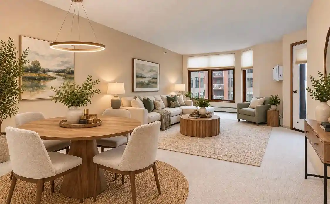 Listing Photo 1 - Condo for sale in 500 County Rd B W located at 500 County Rd B W, Roseville, MN 55113 - Unit #235