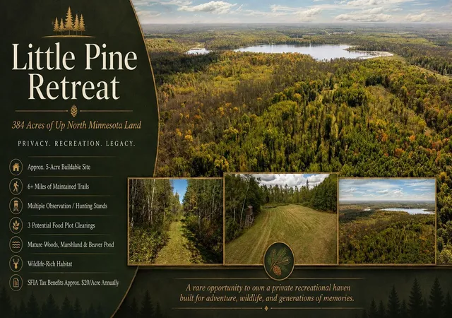 1st image of 384 Acres Tbd Little Pine Rd, Emily, MN 56447 | MLS# 7102876