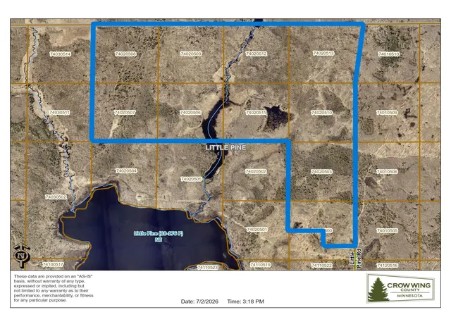 2nd image of 384 Acres Tbd Little Pine Rd, Emily, MN 56447 | MLS# 7102876