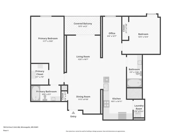 58th image of 100 3rd Ave S #406, Minneapolis, MN 55401 | MLS# 7104169