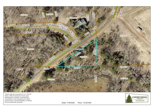 Homes for sale in Deerwood Twp, MN | Tbd Cedar Shores Dr, Deerwood Twp, MN 56444 | MLS# 7106712