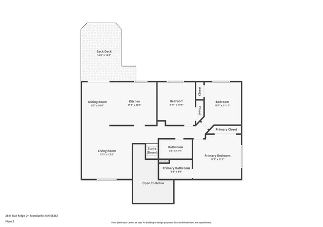 Photo 35 of Single family home for sale at 2641 Oak Ridge Dr, Monticello, MN 55362 | MLS# 7106861 | Listing updated on 2026-09-03