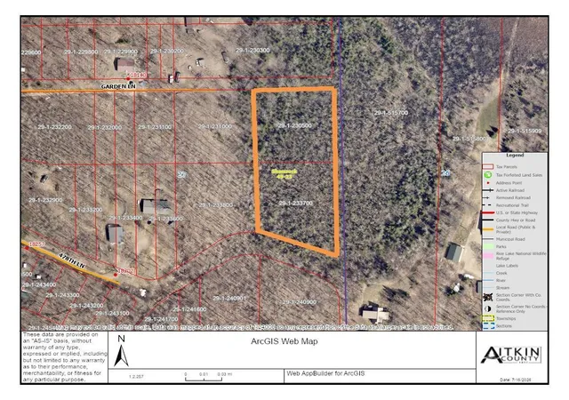 Photo 4 of Land for sale at Tbd Garden Ln, Mc Gregor, MN 55760 | MLS# 7107815 | Listing updated on 2026-07-23