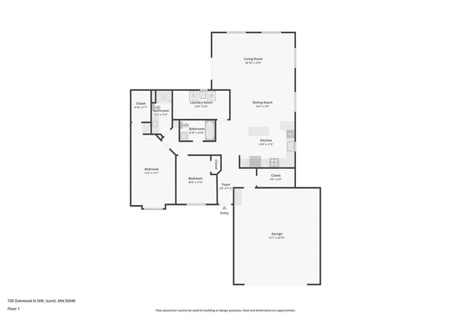54th image of 720 Oakwood St Nw, Isanti, MN 55040 | MLS# 7109479