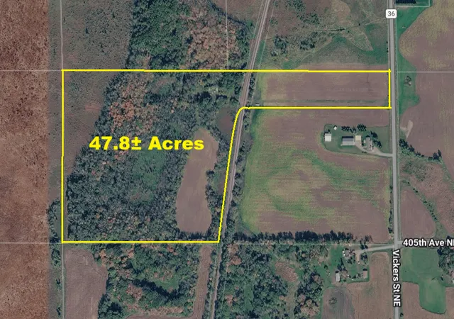 Land for sale at 40xxx Vickers St NE, Stanchfield, MN 55080 | MLS# 7110643