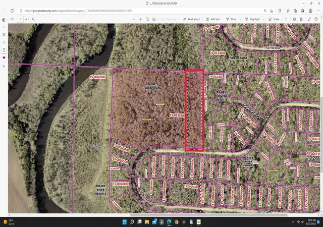 1st image of Xxx Tbd Ode Cir, Browerville, MN 56438 | MLS# 7112950