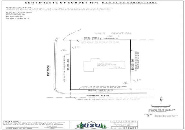 Photo 2 of Land for sale at 1145 Orchard Pl, Saint Paul, MN 55118 | MLS# 7113597 | Listing updated on 2026-07-27