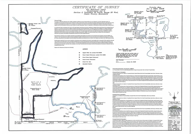 Photo 4 of Land for sale at 46xxx Smith Lake Rd, Marcell, MN 56657 | MLS# 7114292 | Listing updated on 2026-07-23