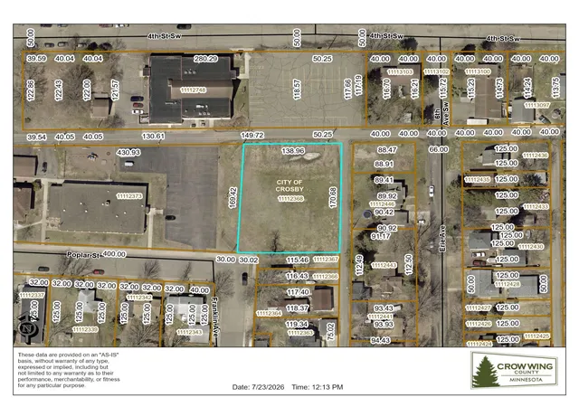 1st image of Tbd Poplar Street, Crosby, MN 56441 | MLS# 7114850