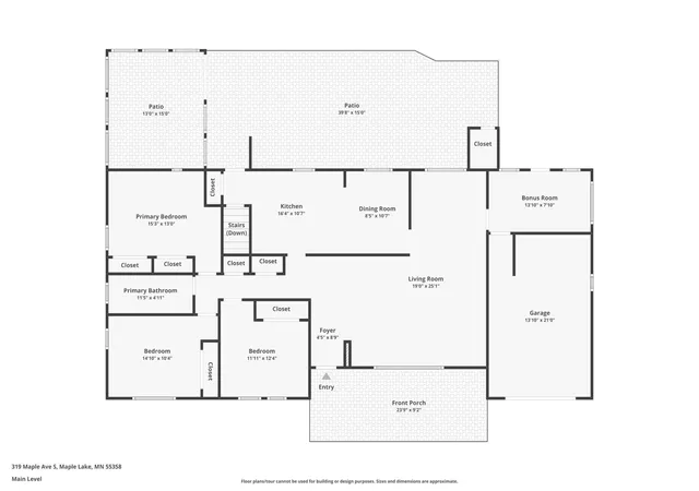 68th image of 319 Maple Ave S, Maple Lake, MN 55358 | MLS# 7116144