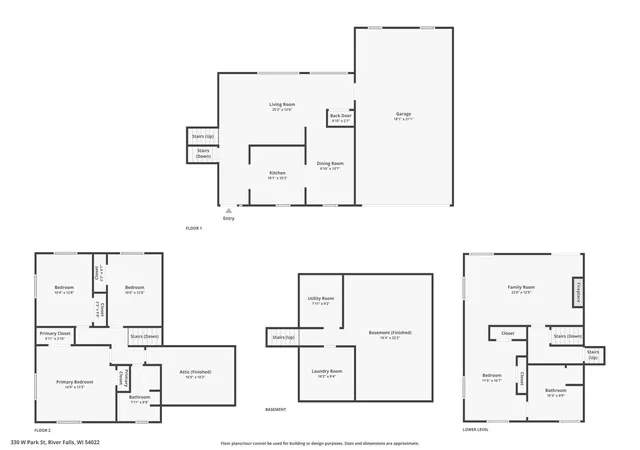 54th image of 330 W Park St, River Falls, WI 54022 | MLS# 7120831