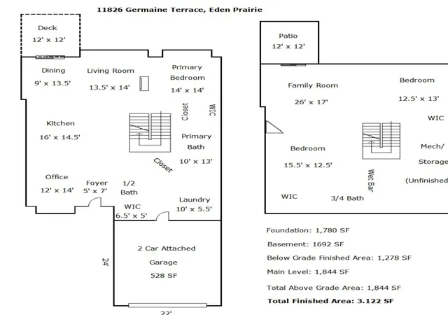 4th image of 11826 Germaine Ter, Eden Prairie, MN 55347 | MLS# 7121427