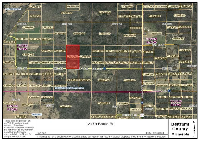 Photo 2 of Land for sale at 12479 Battle Rd Ne, Blackduck, MN 56630 | MLS# 7121920 | Listing updated on 2026-08-05