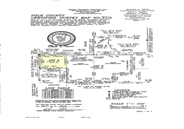 5th image of Xxx 190Th Street, Centuria, WI 54824 | MLS# 7124606