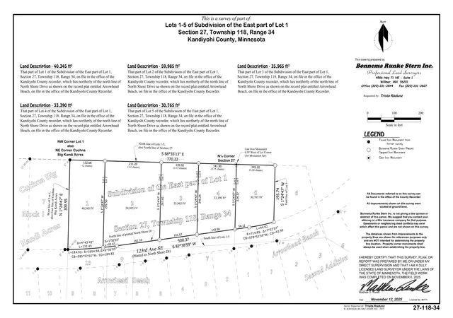 Photo 1 of Sale Pending at Lot 4 123rd Avenue Se, Lake Lillian, MN 56253 | MLS# 7127568 | Listing updated on 2026-09-30