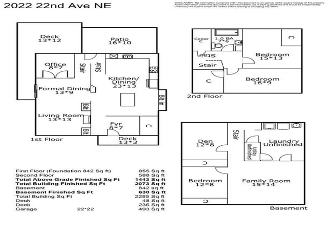 Photo 55 of Single family home for sale at 2022 22nd Avenue NE, Minneapolis, MN 55418 | MLS# 7128465 | Listing updated on 2026-09-29