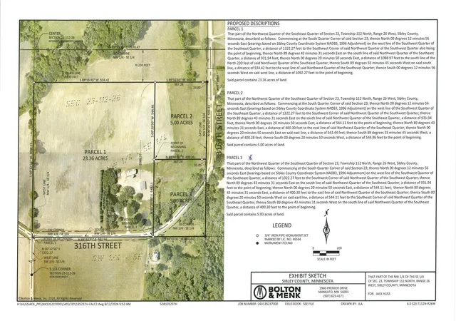 Photo 3 of Land for sale at 3xx 316th Street, Le Sueur, MN 56058 | MLS# 7129925 | Listing updated on 2026-08-20