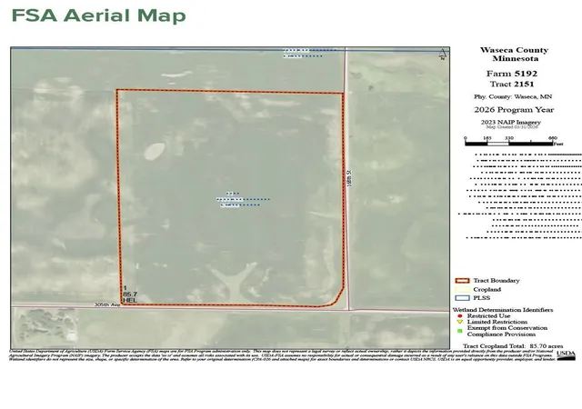 Photo 4 of Land for sale at 168th Street, Waseca, MN 56093 | MLS# 7136095 | Listing updated on 2026-08-31