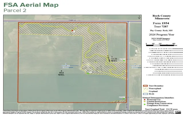 Photo 3 of Land for sale at 2467 110th Avenue, Hardwick, MN 56134 | MLS# 7136270 | Listing updated on 2026-08-31