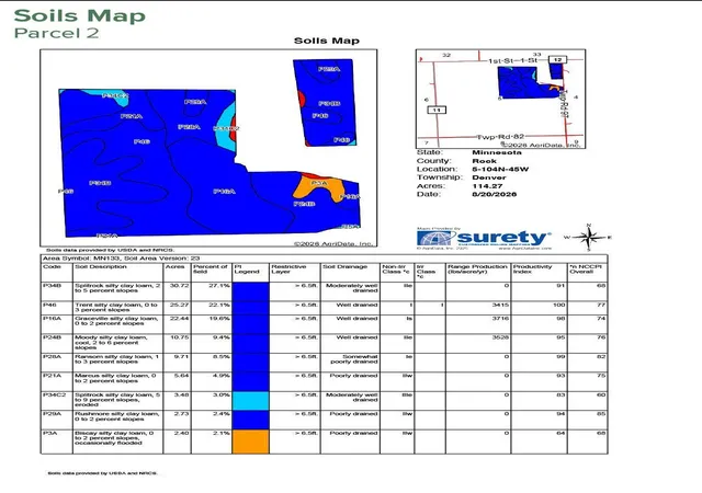 Photo 4 of Land for sale at 2467 110th Avenue, Hardwick, MN 56134 | MLS# 7136270 | Listing updated on 2026-08-31