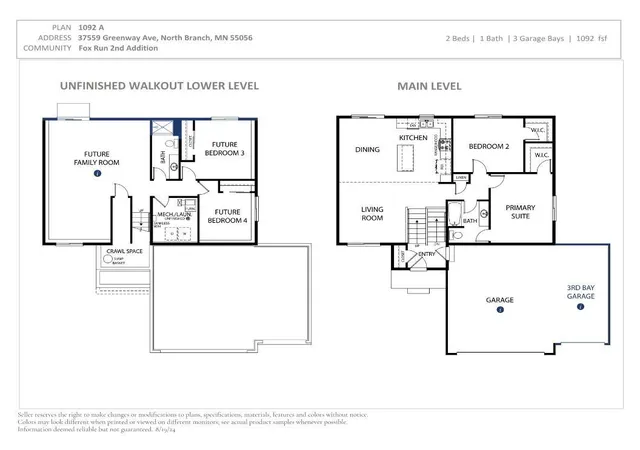 Photo 2 of Single family home for sale at 37559 Greenway Ave, North Branch, MN 55056 | MLS# 7136696 | Listing updated on 2026-09-02
