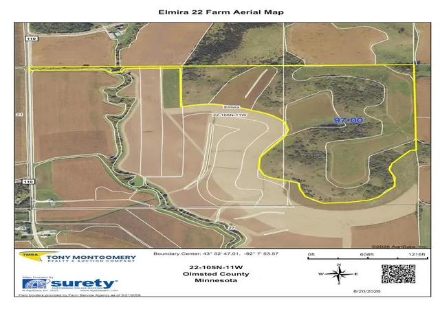 Photo 4 of Land for sale at Tbd County Rd 110 SE, Chatfield, MN 55923 | MLS# 7138259 | Listing updated on 2026-09-03