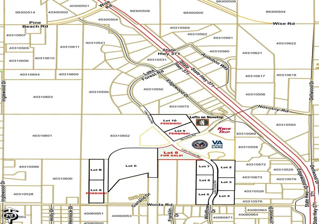 Photo 4 of Land for sale at Lot 8 Novotny Rd, Baxter, MN 56425 | MLS# 7142902 | Listing updated on 2026-09-22