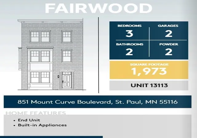 Photo 4 of Single family home for sale at 851 Mount Curv, Saint Paul, MN 55116 | MLS# 7147159 | Listing updated on 2026-10-04