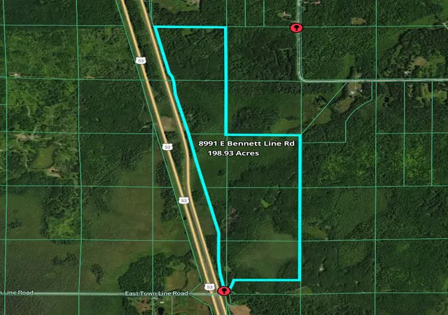 Photo 2 of Land for sale at 8991 Bennet Line Rd E, Lake Nebagamon, WI 54849 | MLS# 7149430 | Listing updated on 2026-09-24