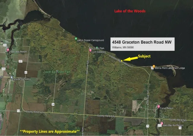 Photo 3 of Land for sale at 4548 Graceton Beach Rd NW, Williams, MN 56686 | MLS# 7150708 | Listing updated on 2026-09-25