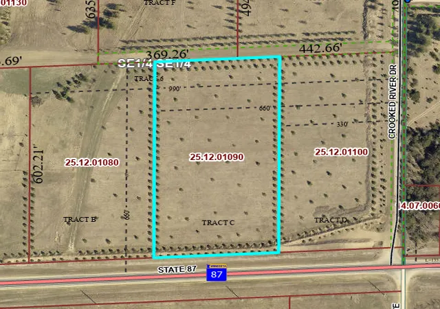 Photo 1 of Land for sale at Tbd Crooked River Dr Tract C, Park Rapids, MN 56470 | MLS# 7153252 | Listing updated on 2026-10-02