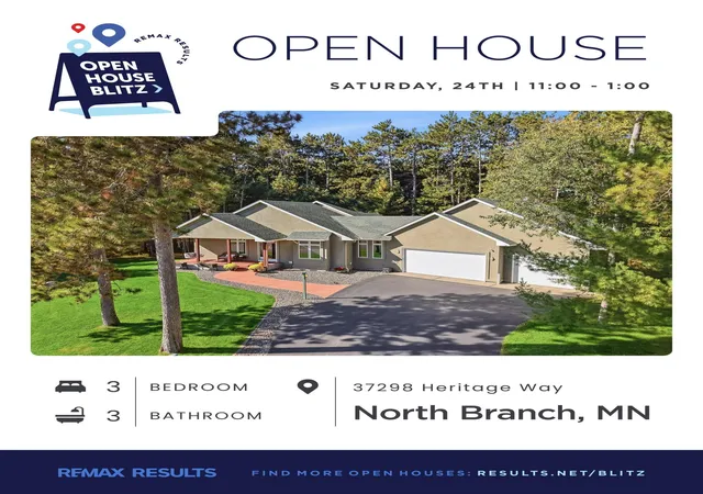 Photo 1 of Single family home for sale at 37298 Heritage Way, North Branch, MN 55056 | MLS# 7155704 | Listing updated on 2026-10-23