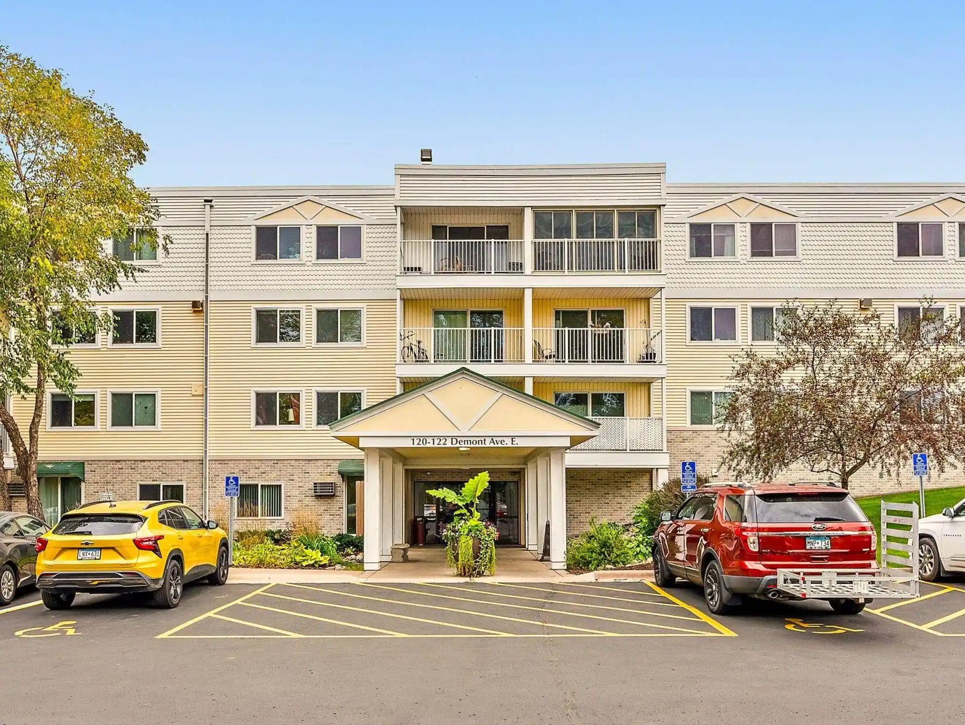 Listing Photo 1 - Condo for sale in 122 Demont Ave E located at 122 Demont Ave E, Little Canada, MN 55117 - Unit #258