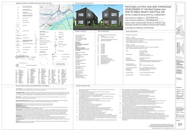 Photo 2 of Land for sale at 152 & 156 Forbes Ave, Saint Paul, MN 55102 | MLS# 7166779 | Listing updated on 2026-10-30