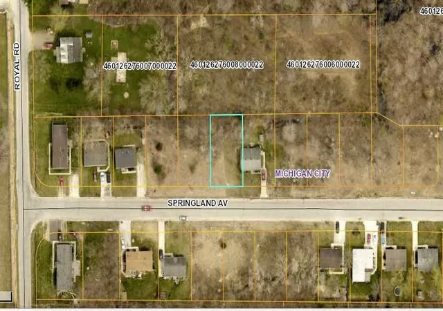 Photo 4 of Land for sale at 0 Springland Ave, Michigan City, IN 46360 | MLS# 529316 | Listing updated on 2026-04-13